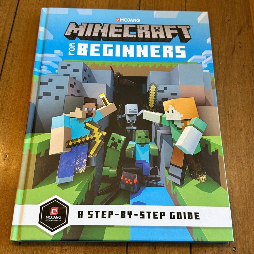 Minecraft For Beginners Hardcover Guide Book Published by Mojang in 2019 - Picture 11 of 16
